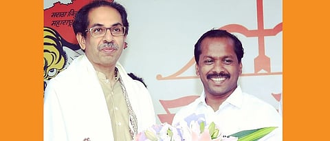 pandurang Barora with Thakare