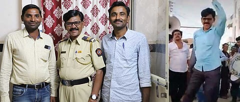 "घुंगरू पैजणाचं, पायात वाजतं ', परभणीच्या डुप्लिकेट संजय राऊत यांच्या व्हिडिओचा धुमाकूळ