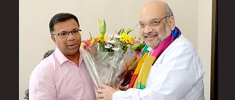 Goa Minister Vishwajeet Rane Meets Amit Shah
