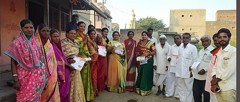 MLA Narayan Kuche Family in Election Campaign
