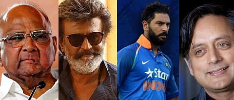 congress leader shashi tharoor says toady is birthday of three superstars