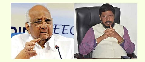 शरद पवार यांना रामदास आठवले यांची उपपंतप्रधान पदाची आॅफर