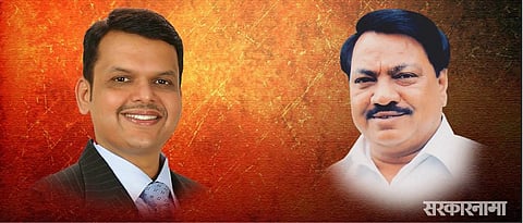 devendra fadavnis, Eknath khadse