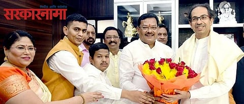 Shivsena Mla Sanjay Sirsat birthday wish to cm Thackeray News Aurangabad