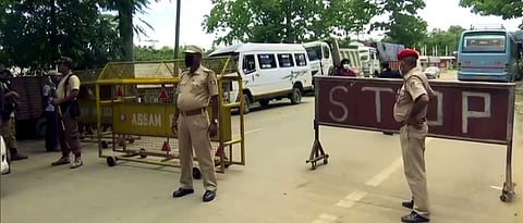 assam starts economic blockade of mizoram after border clash