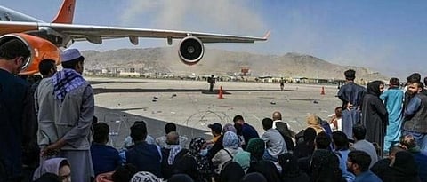 Explosion outside Kabul airport casualties unclear at this time