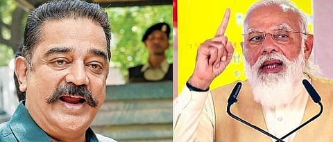 kamal haasan says narendra modi should have dialogue with farmers