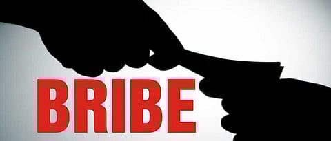 While taking bribe, Varakute-Mhaswad's talathi is caught