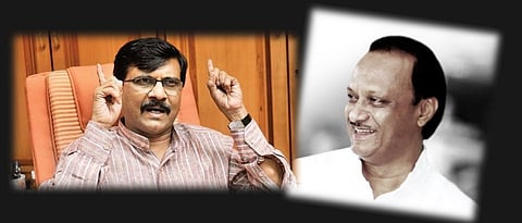 Sanjay Raut Ajit Pawar