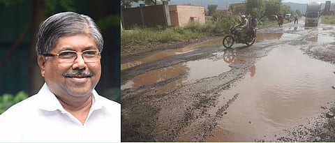 राज्य गेलंय खड्ड्यात; तरीही चंद्रकांतदादा झोकात!