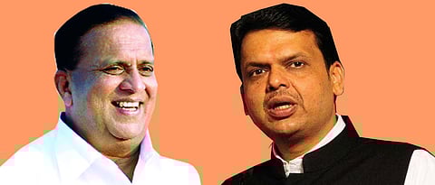 Devendra Fadnavis,Hasan Mushrif, Eknath Shinde
