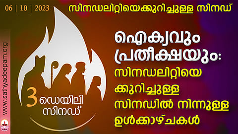 ഐക്യവും പ്രതീക്ഷയും: സിനഡലിറ്റിയെക്കുറിച്ചുള്ള സിനഡില് നിന്നുള്ള ഉള്ക്കാഴ്ചകള്