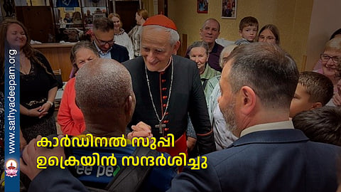 Cardinal Suppi visits Ukraine