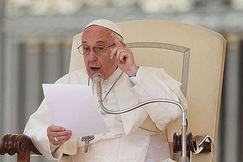 മനുഷ്യക്കടത്ത് സമൂഹശരീരത്തിലെ ഉണങ്ങാത്ത മുറിവ് : മാര്പാപ്പ