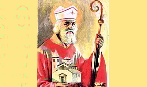 വി. അംബ്രോസ് (340-397) മെത്രാന്, വേദപാരംഗതന്