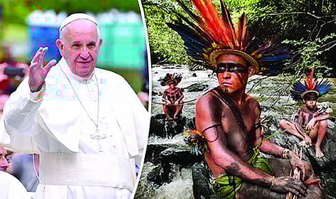 ആമസോണ് ആദിവാസികള് മാര്പാപ്പയെ കാണും