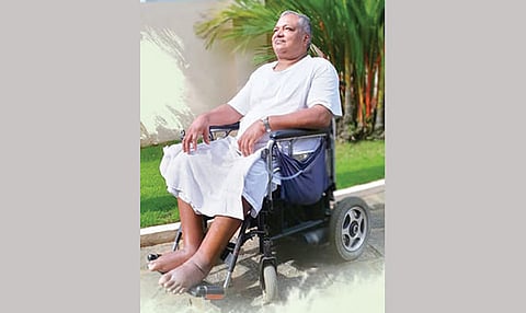 വീല്ച്ചെയറിലെ വിശ്വാസപ്രഘോഷണം…