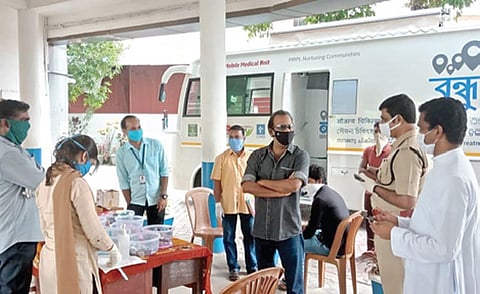 അതിഥിതൊഴിലാളികള്ക്കായി സൗജന്യ പരിശോധനക്യാമ്പ്