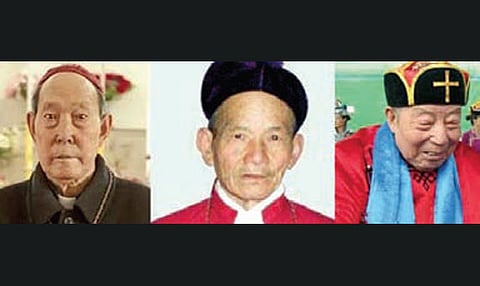 തടവും പീഢനങ്ങളും നേരിട്ട ചൈനീസ് മെത്രാന്മാര് നിര്യാതരായി