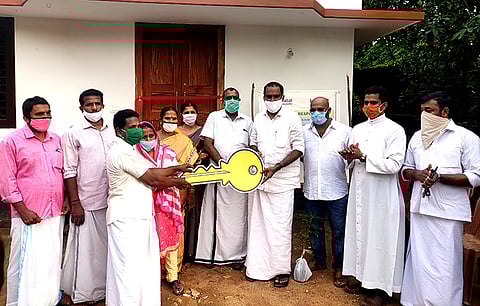 സഹൃദയ ഹരിത ഭവനത്തിന്റെ താക്കോല് ദാനം നടത്തി