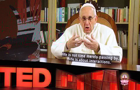 ആഗോള സമ്പദ്വ്യവസ്ഥ അസ്ഥിരമാണെന്നു മാര്പാപ്പ