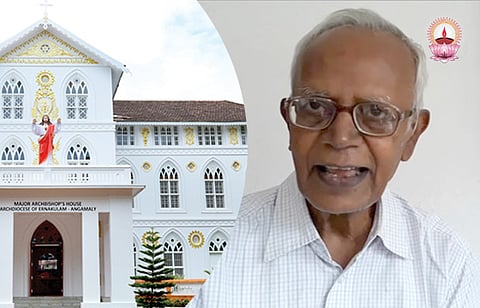 എറണാകുളം അങ്കമാലി അതിരൂപത പ്രതിഷേധിച്ചു