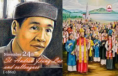 വി. ആന്ഡ്രൂ ഡങ്ലാക്കും സഹപ്രവര്ത്തകരും (-1862) നവംബര് 24