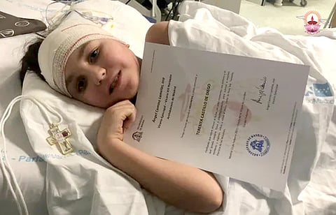 മരണകിടക്കയില് മിഷണറിയായി പത്തു വയസ്സുകാരി വിട പറഞ്ഞു