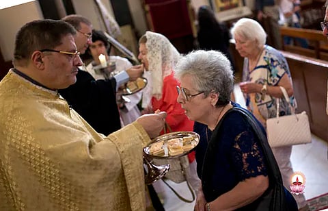 വി. കുര്ബാന സ്വീകരണ സമ്പ്രദായം
