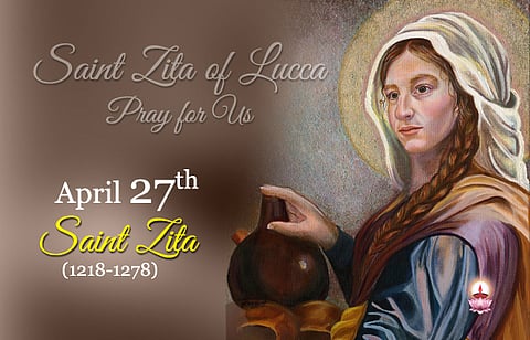 വി. സീത്ത (1218-1278) : ഏപ്രില് 27