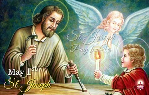 തൊഴിലാളിയായ വി. യൗസേപ്പ് – മെയ് 1