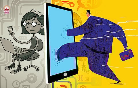 ഡിജിറ്റല് ഡിവൈഡിന്റെ പരുന്തുംകാലുകളില് കുടുങ്ങരുതേ നമ്മുടെ കുഞ്ഞുങ്ങള്…