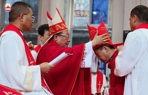 ചൈനാ-വത്തിക്കാന് ധാരണ: അഞ്ചാമത്തെ മെത്രാന് നിയമിതനായി