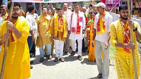 ওৰাং ভিচিডিচি প্ৰেক্ষাগৃহত আৰম্ভ হৈছে ভাগৱত মহাপুৰাণ সপ্তাহ জ্ঞান মহাযোগ