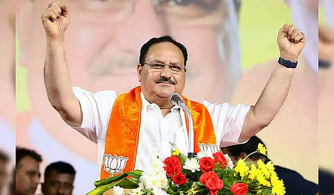 মোদীৰ নেতৃত্বত অসম দৃঢ়ভাৱে উন্নয়নৰ পথত আগবাঢ়িছে, বিজেপিয়ে লাভ কৰিলে ‘অভূতপূৰ্ব’ জনাদেশঃ জে পি নাড্ডা