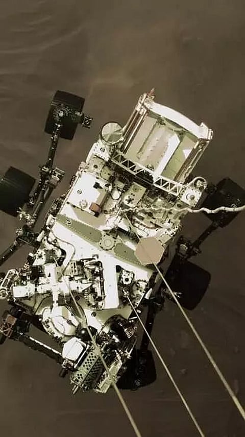 NASA’S MARS PERSEVERANCE ROVER