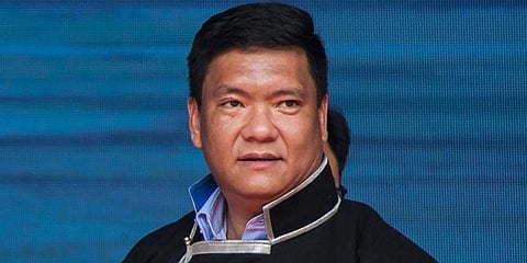 CM Pema Khandu concerned over rampant earth-cutting in Itanagar, Naharlagun