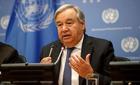 UN Secretary-General Antonio Guterres warns of spillover of war in Gaza