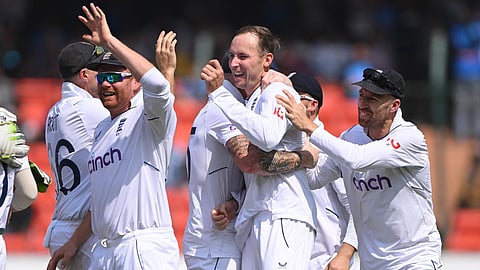 Tom Hartley’s seven-wicket haul gives England famous win over India