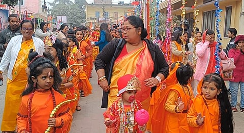 Assam: Dhubri transforms into mini Ayodhya in celebration of consecration of Ram Lalla
