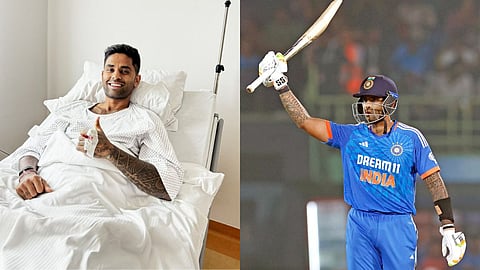 India’s top-ranked T20I batter Suryakumar Yadav undergoes groin surgery