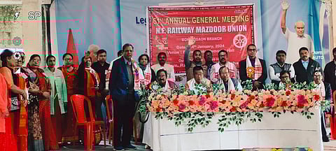 Assam: Annual general meet of NF Railway Mazdoor Union held in Bongaigaon