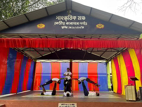 Assam: Yoga Showcase Marks Republic Day at Nagaon Central Jail