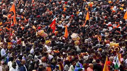 Ayodhya: Ayodhya Ram Temple Draws Massive Devotee Turnout with 19 Lakh in First Week