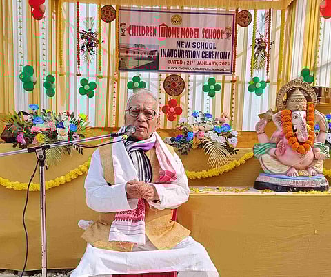 Assam: New school building inaugurated in Mangaldai