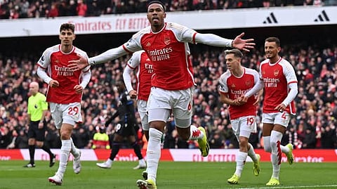Arsenal thrash London rivals Crystal Palace to move up to third in Premier League
