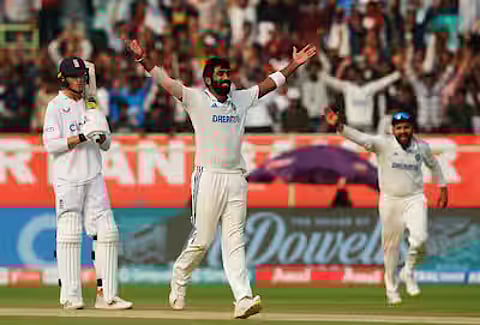 India bowler Jasprit Bumrah becomes fastest Indian pacer to claim 150 Test wickets