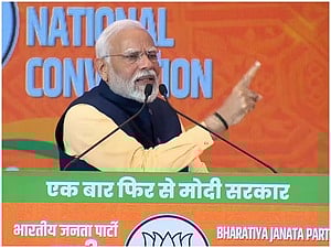 'Foreign nations also know aayega to Modi hi,' says Prime Minister Narendra Modi citing invites for 2nd half of 2024