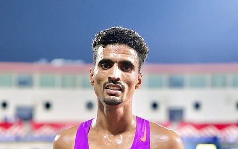 Gulveer Singh wins gold in men's 3000m at Asian Indoor Athletics Championship