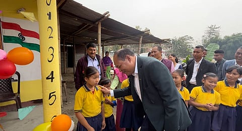 Assam: Biswajit Daimary inaugurated school library in Udalguri district